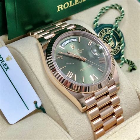 rolex watch rose gold men|rolex rose gold 40mm president.